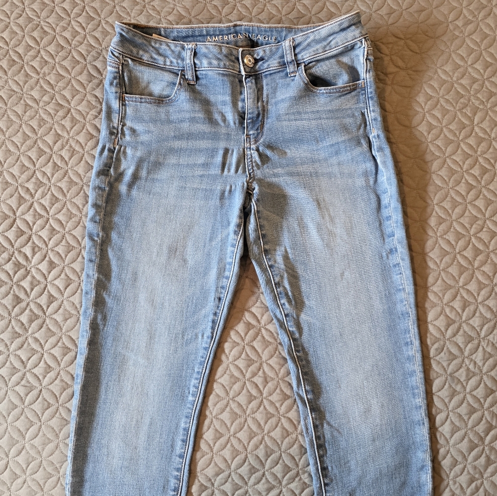 American Eagle Outfitters Sky Blue Jeggings